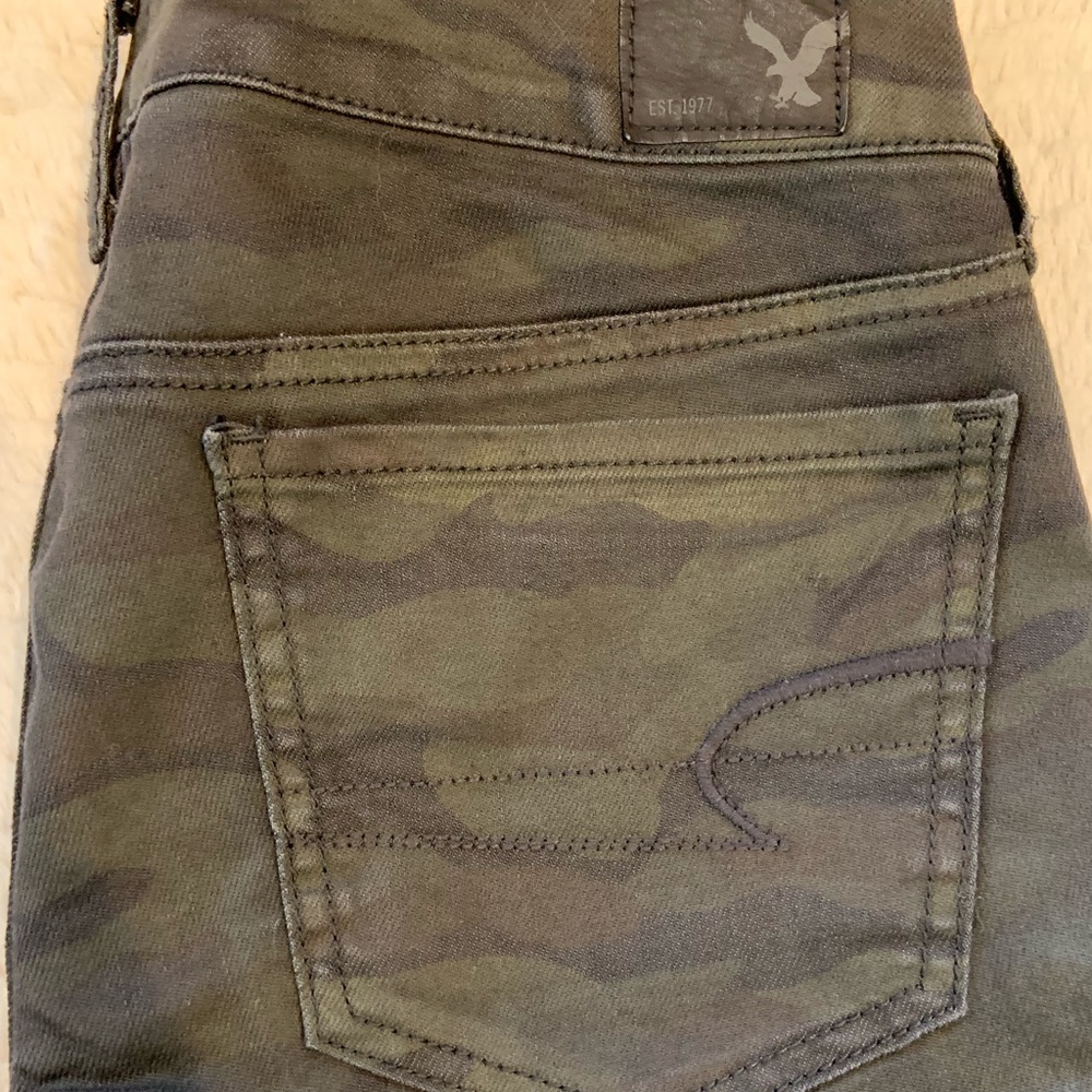AE Camo Skinny Jeans